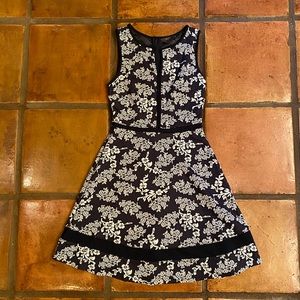 EUC Navy Blue Mix by 41 Hawthorne A-line Dress, size S